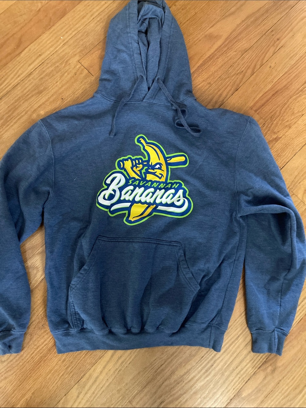 Savannah Bananas Navy Graphic Hoodie size medium - Picture 3 of 5